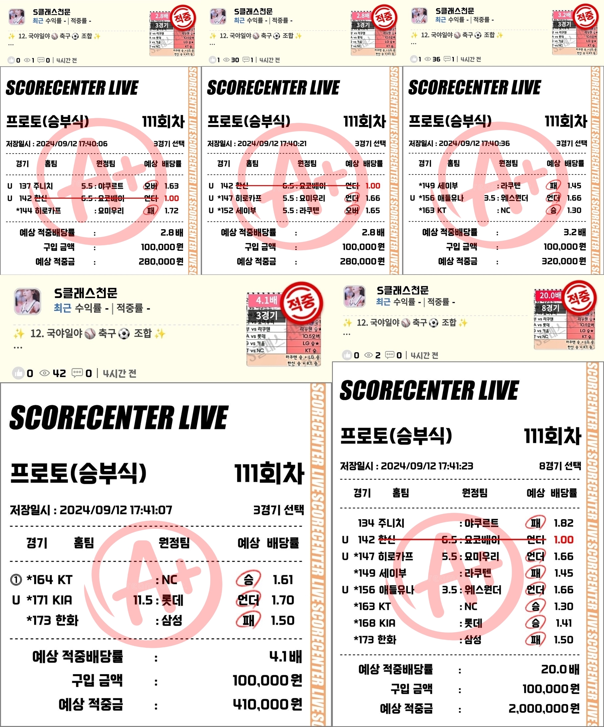 12일 국야일야 조합 결과.jpg